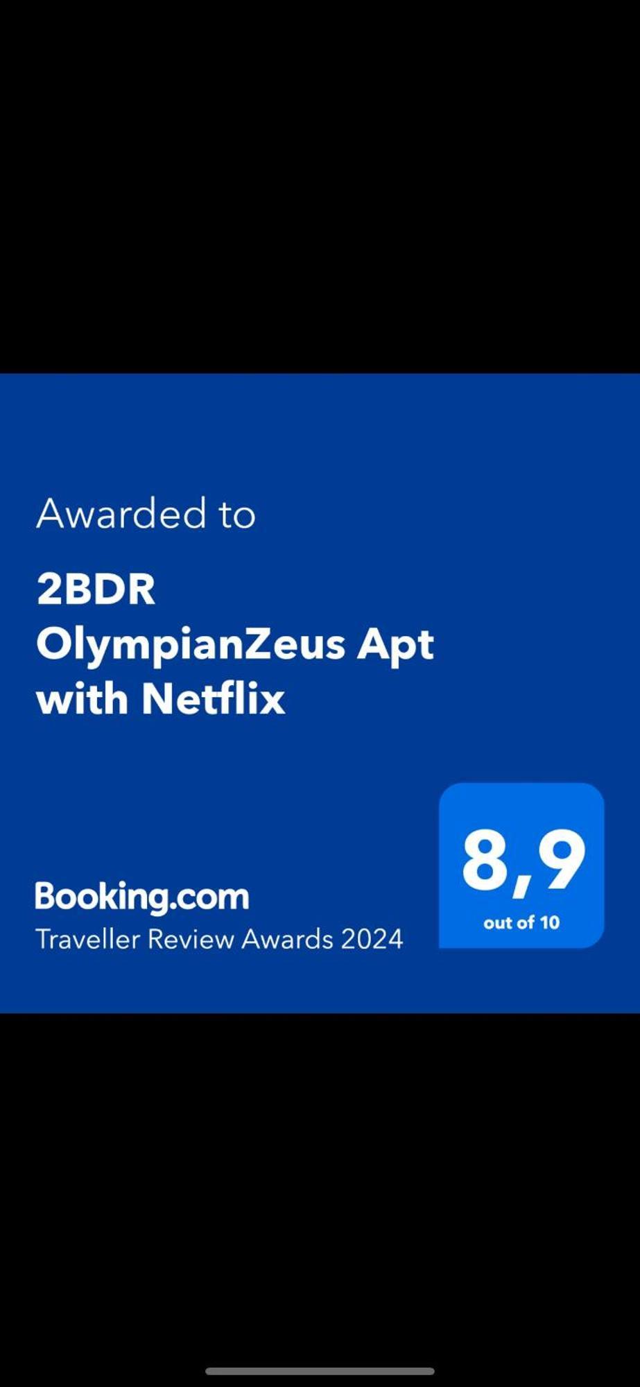2Bdr Olympianzeus Apt With Netflix Athens Luaran gambar