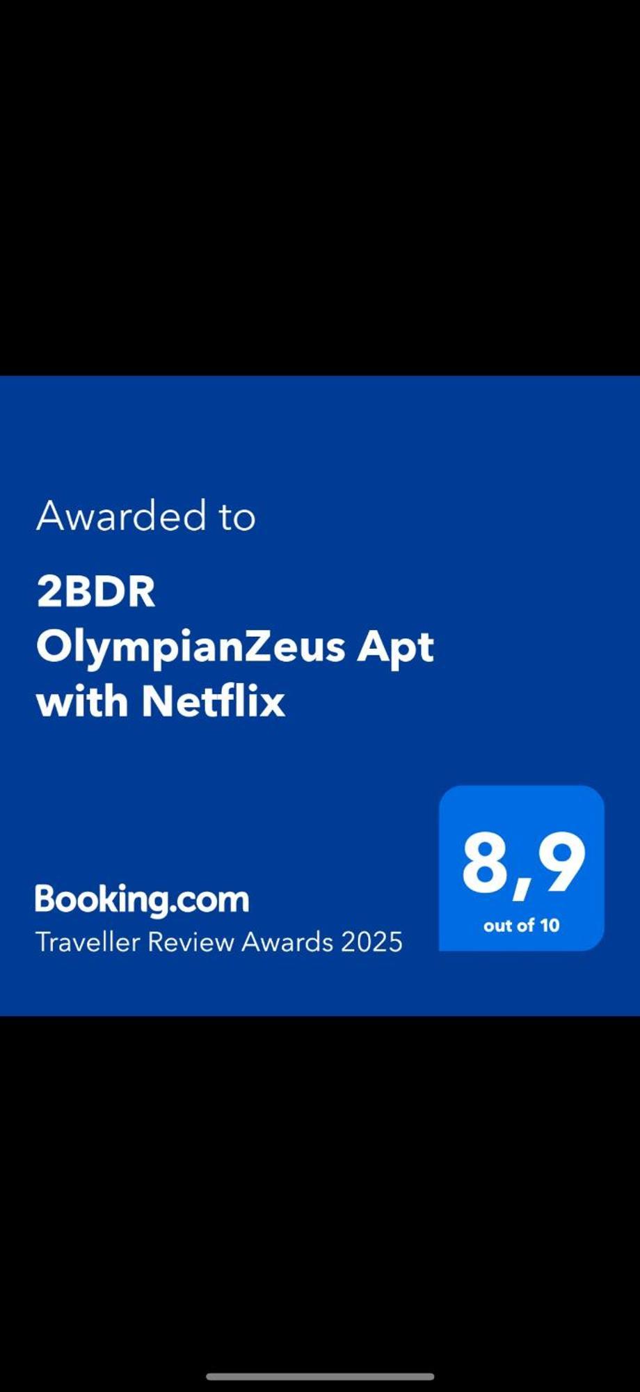 2Bdr Olympianzeus Apt With Netflix Athens Luaran gambar